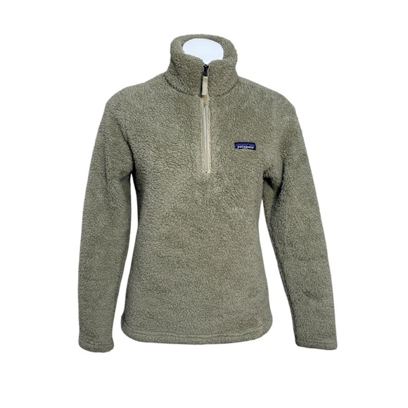 Patagonia Los Gatos 1/4 zip teddy bear fleece top jacket Gorpcore  size small - Picture 1 of 3